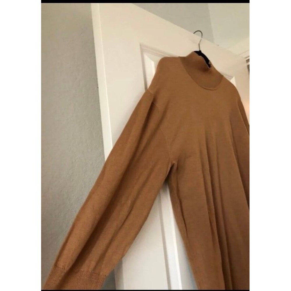 Sweater dress brown Sz Lg